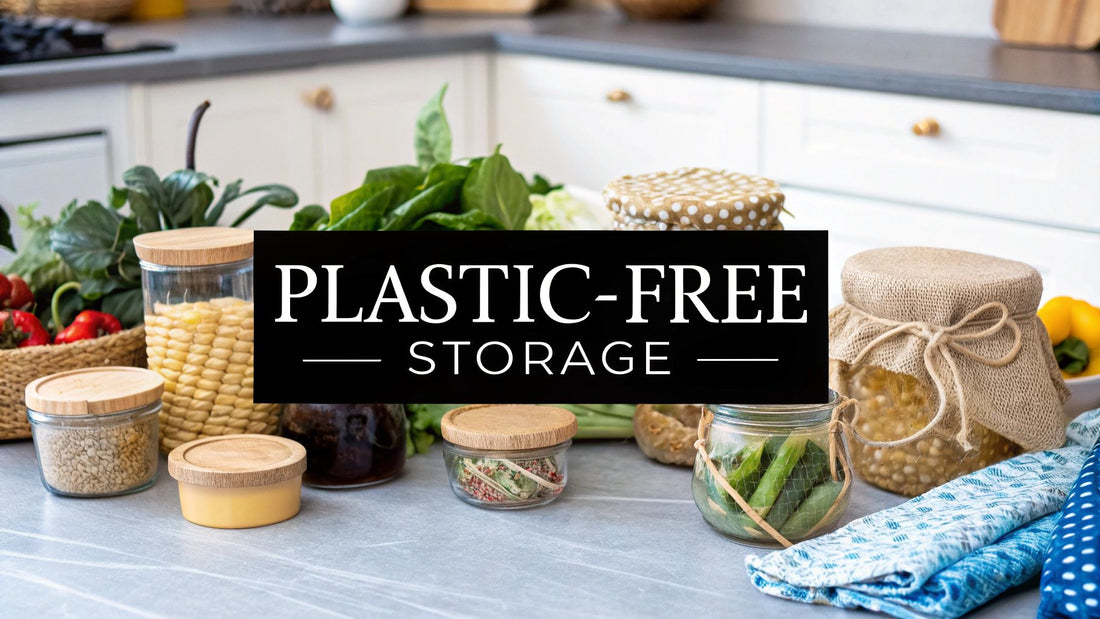 Top Plastic Free Food Storage Ideas for a Sustainable Kitchen