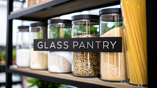 Top Glass Pantry Storage Containers for Organized Kitchens