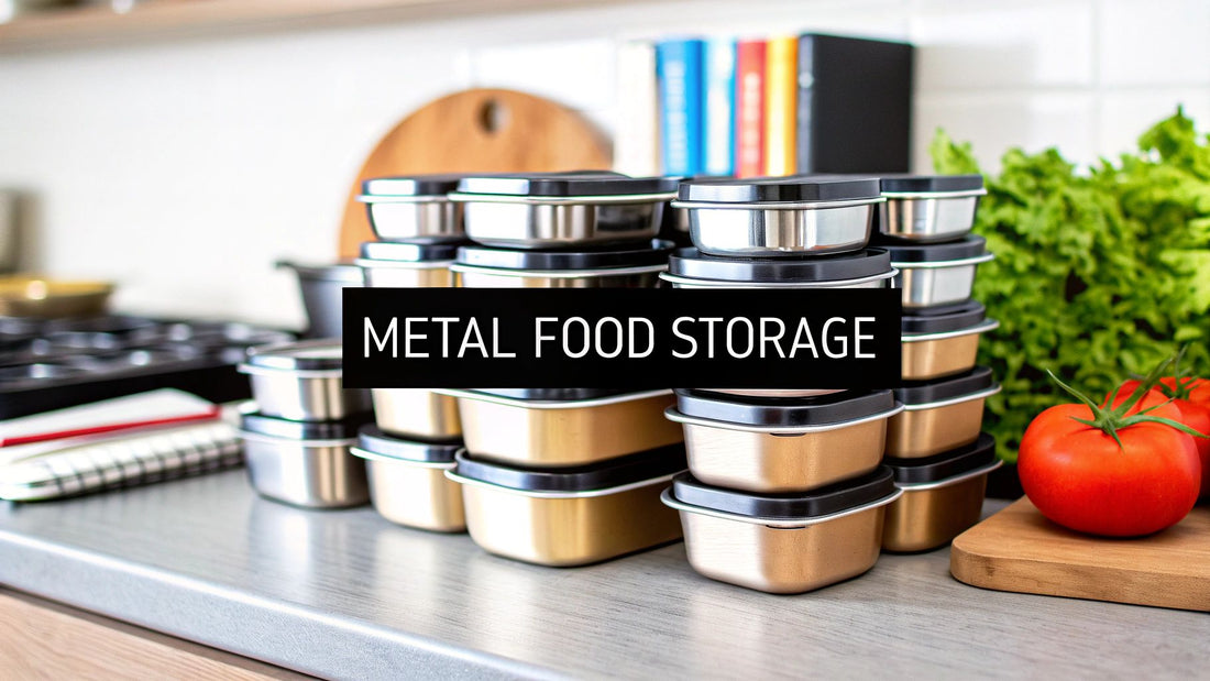 A Guide to Metal Containers for Food Storage